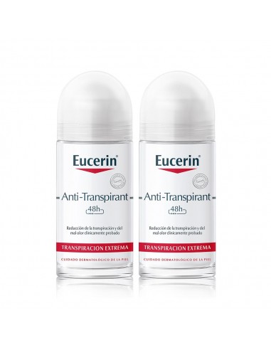 Eucerin Duplo desodorante Roll ON Anti-transpirante 48h