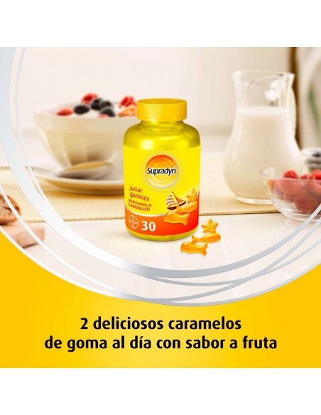 Supradyn® Junior Gummies Multivitamínico Niños 30 gominolas 