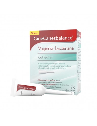 Ginecanesbalance Vaginal Gel - 7 aplicadores de un solo uso de 5 ml