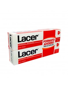 Lacer Duplo Pasta dental formato ahoro 2x125 ml