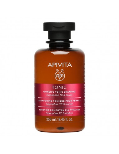 Apivita Champú Tonificante anticaída para Mujer Espino amarillo & Laurel 250 ml