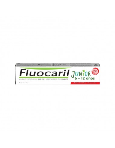 Fluocaril Junior gel Frutos rojos 6-12 años 75 ml