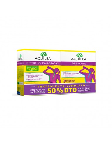 Aquilea Pack Detox + Drenante 2¬™ ud 50% dto