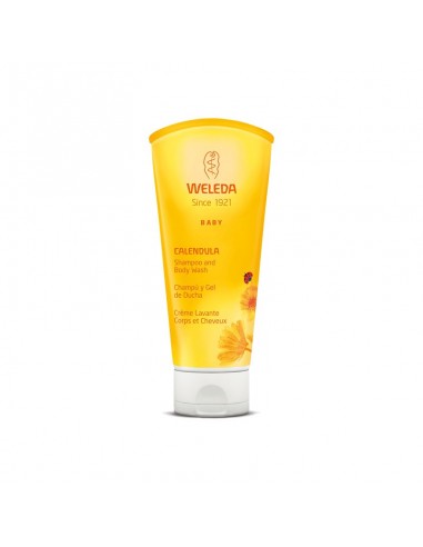 Weleda Champú& Gel de ducha de Caléndula Bebé-200 ml