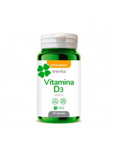 Trevita Vitamina D3 4000 UI 30 cápsulas