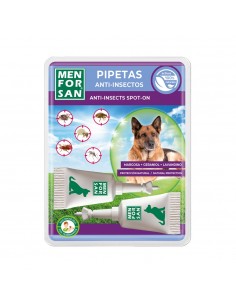 Menforsan Pipeta Anti-insectos Perros 2 unidades