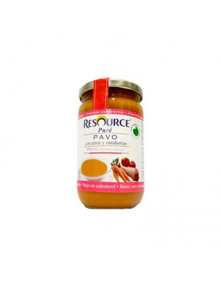 Resource Puré Pavo Con Arroz Y Zanahoria
