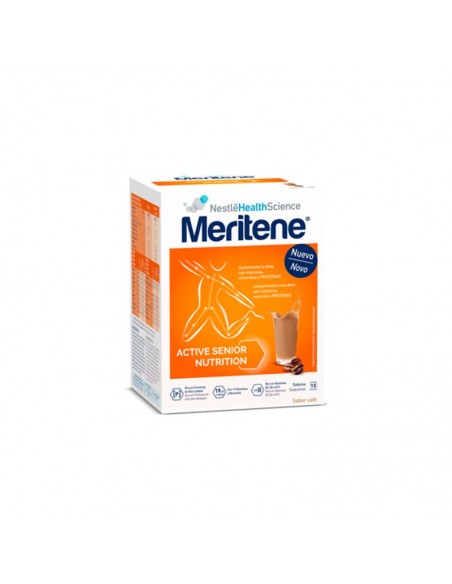 Meritene Batidos Café Descafeinado 15 Sobres