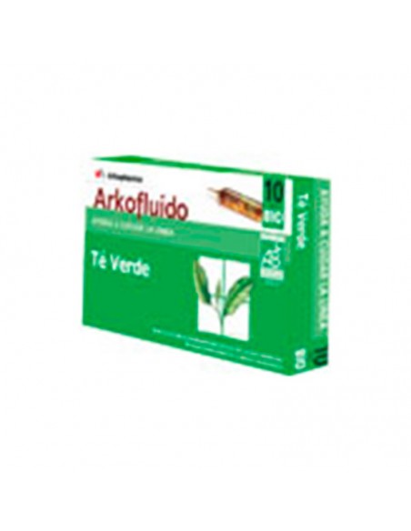 Arkofluido Té Verde 20 Ampollas