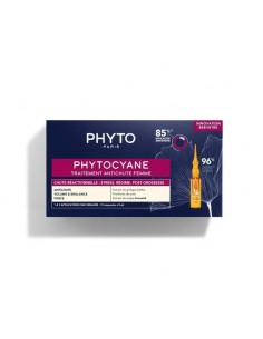 Phyto Phytocyane Mujer Caída Reaccional12 ampollas 5 ml