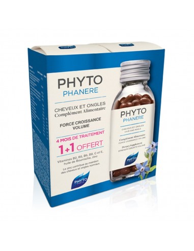 Phyto Phytophanère 120 + 120 cápsulas