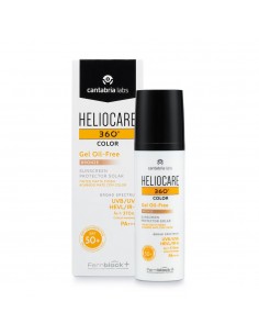 Heliocare 360 Gel Oil-Free Color Bronce Protector Solar FPS50+ 50 ml