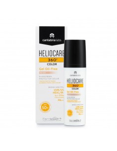 Heliocare 360 Gel Oil-Free Color Beige Protector Solar FPS50+ 50 ml