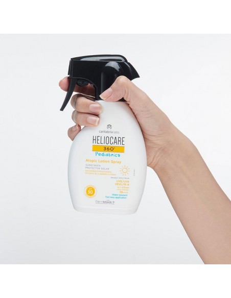 Heliocare 360º Pediatrics Atopic Loción Spray SPF50 250 ml