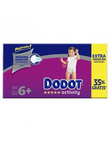 Dodot Activity Jumbo Pack Talla6 46uds