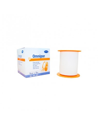 Omnipor Esparadrapo Papel Blanco 5m x 5cm