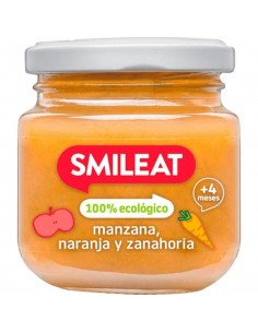 Smileat Tarrito Manzana Naranja y Zanahoria 130g