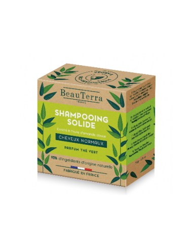 Beau Terra  Champú Sólido Cabello Normal 75g
