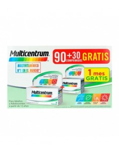 Multicentrum 90+30 Comprimidos con luteína