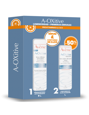 Avène A-Oxitive Cofre Sérum + Contorno de Ojos