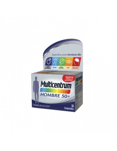 Multicentrum Hombre 50+ 30 comprimidos