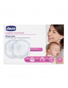 Chicco Discos Absorbentes Antibactéricos 60 unidades