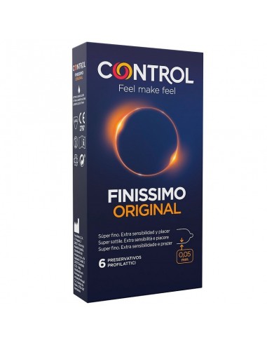 Control Preservativos Finissimo Original 6 unidades