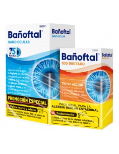 Bañoftal Pack Ojo Irritado 10 ml + Baño Ocular 50 ml