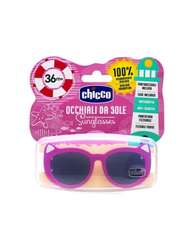 Chicco gafas de sol rosa gato 36+ meses
