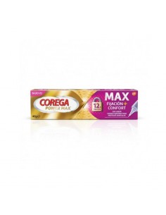 Corega Max Fijación y Confort 40g Sin Sabor