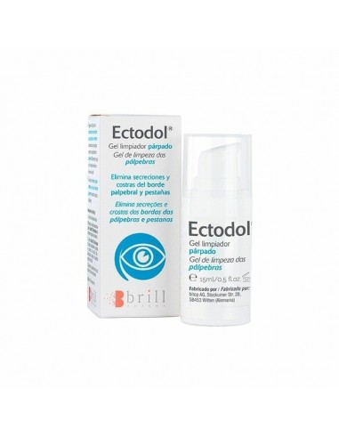 Ectodol Gel Limpiador Párpado 15ml