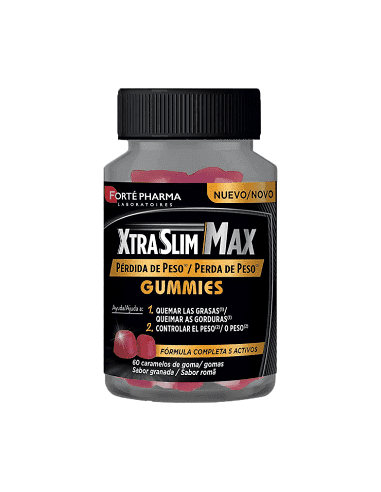 XtraSlim Max Quemador de Grasas 60 Gummies