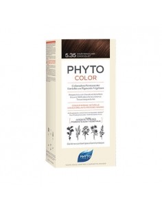 Phyto Phytocolor coloración permanente 5.35 castaño claro chocolate