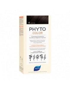 Phyto Phytocolor coloración permanente 4 castaño