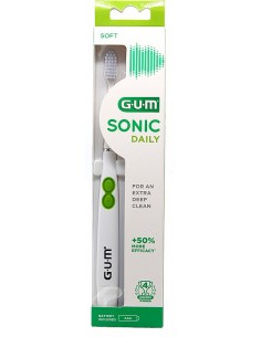 Gum Cepillo Sonic Daily Blanco