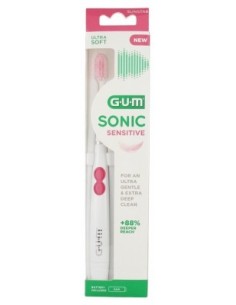 Gum Cepillo Sonic Sensitive Rosa