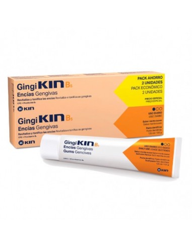 GingiKin B5 Pasta Dentífrica 125 ml Pack Duplo
