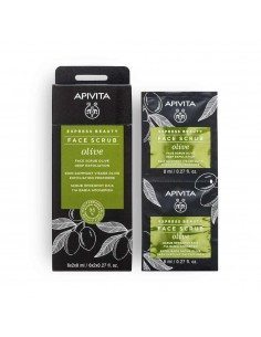 Apivita Express Beauty Mascarilla facial exfoliante intensiva - Oliva 8 ml