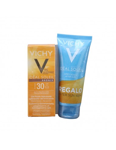 Vichy Idéal Soleil Bronze Gel Fluido SPF30 50 ml + Regalo Vichy Idéal Soleil After Sun 100 ml