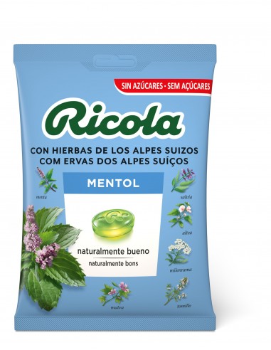 RICOLA BOLSA S/AZ 70g MENTOL