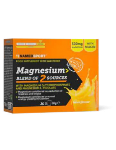 NAMED SPORT MAGNESIUM BLEND OF 2 SOURCES 20 SOBRES