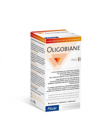 Oligobiane FeCu 90 cápsulas