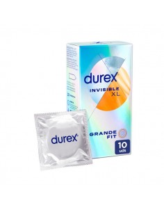 Durex Invisible XL Preservativos 10 Unidades