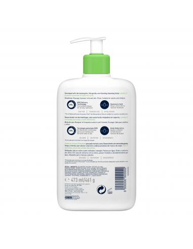 CeraVe Limpiadora Hidratante 473 ml