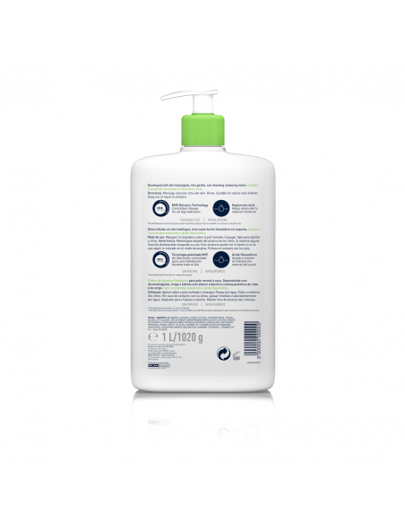 Cerave Limpiadora Hidratante 1l