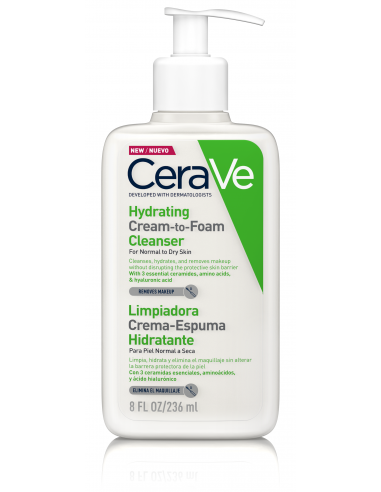 CeraVe Crema-Espuma limpiadora hidratante 236 ml