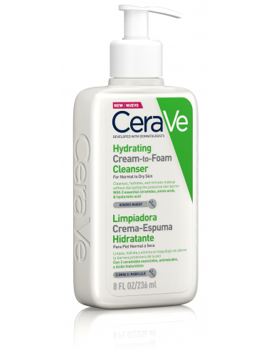 CeraVe Crema-Espuma limpiadora hidratante 236 ml