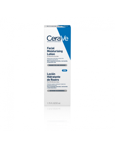 CeraVe loción Hidratante De Rostro Piel Normal 52 ml