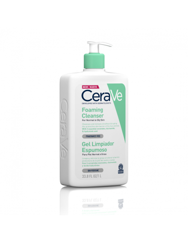CeraVe Gel Limpiador Espumoso 1000 ml