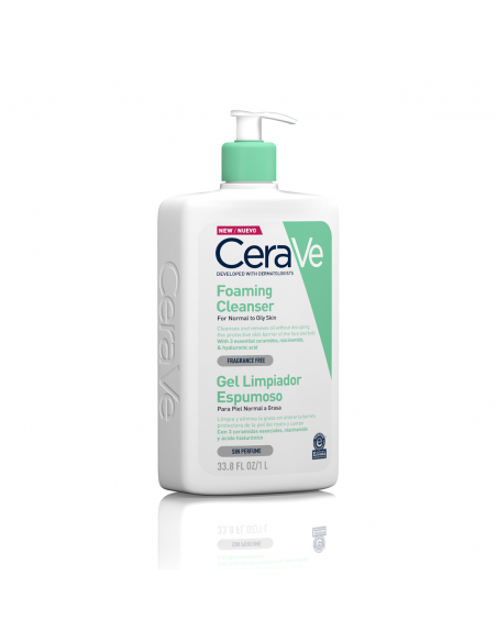CeraVe Gel Limpiador Espumoso 1000 ml